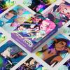 124 Stück Alien Bühnenästhetik Cartoon Wasserdichte Postkarten Anime Sammlerset Lomo Fotokarten Jungen Mädchen Geschenke für Party