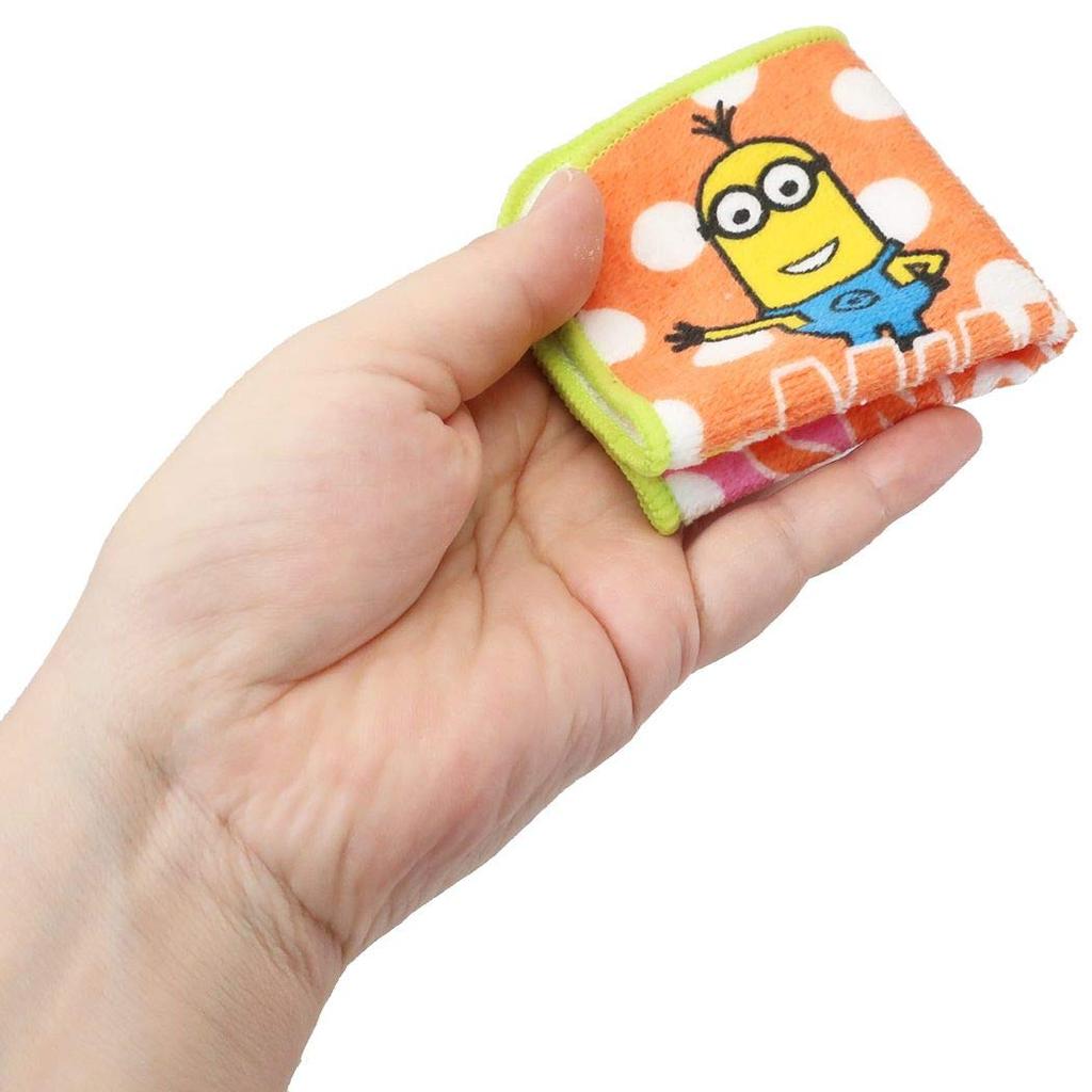 Marushin Mini Set of Minion Party School for Boys and 4805043400 Towels, 5, Days, Minion, Preschool/Kindergarten/Elementary Supplies, 15x15cm, Girls,
