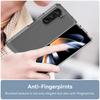 Colorfull Acrylic Transparent TPU Flpd Phone Case for Samsung Galaxy Z Fold 6 5 4 3 5G Z Fold6 Flip6 Anti-fingerprint Back Case