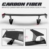 Fits Subaru VBH WRX: VAIRS Style Carbon Fiber GT Rear Spoiler Add-on.
