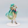 18CM Anime Hatsune Miku Figure Sweet Sweets Melon Soda Float Standing Figure Cute Toy Gift Collection Aciton Figure PVC Doll