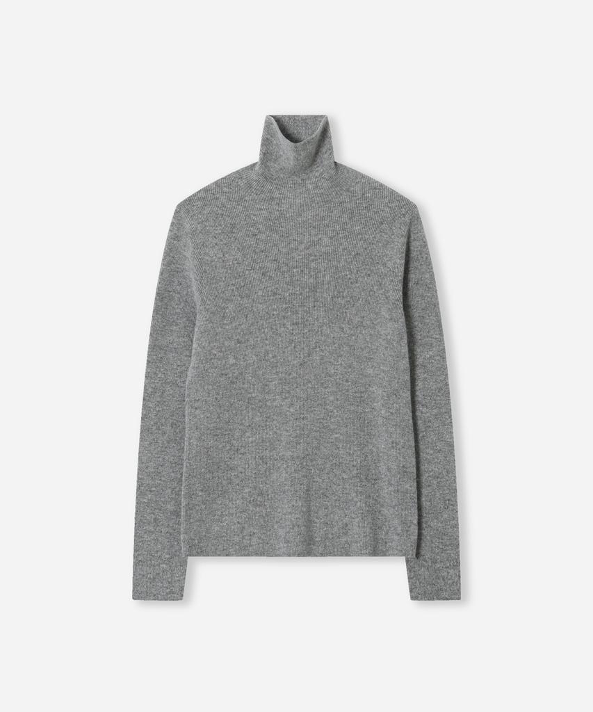 Deomago Cash Holgament Turtleneck Knit (Gray)
