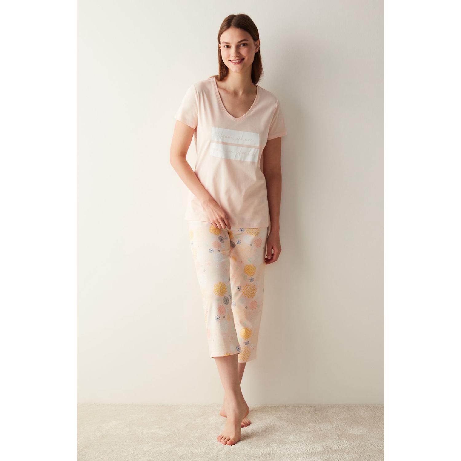

Bloom Capri Pajama Set S чистий
