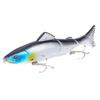 1Pcs 18g/13cm Fishing Lure 3 Segments Crank 3D Eyes Fish Shape Tackle Hook Bait
