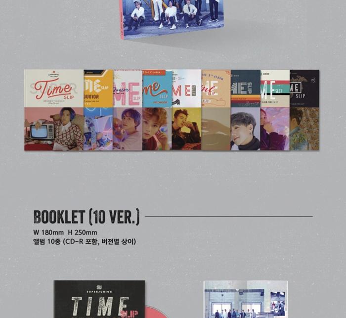 Super Junior 'TIME SLIP' 9th Full Album