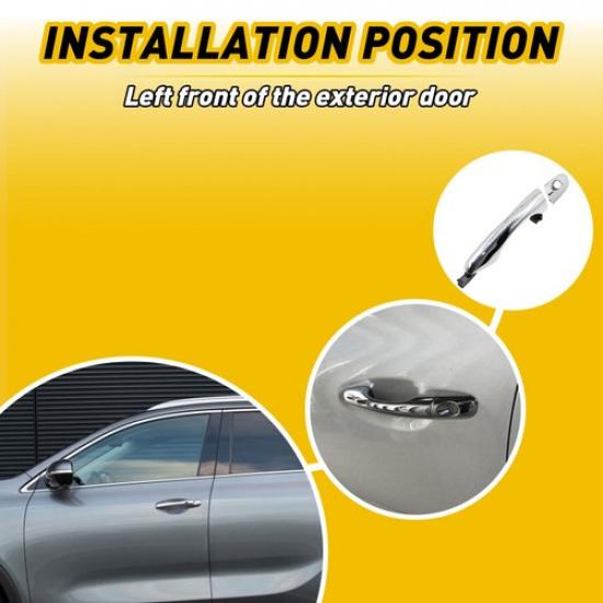 For Kia Sorento 2016- Front Door-Handle Driver Side 82651-C5010 82652-C5010