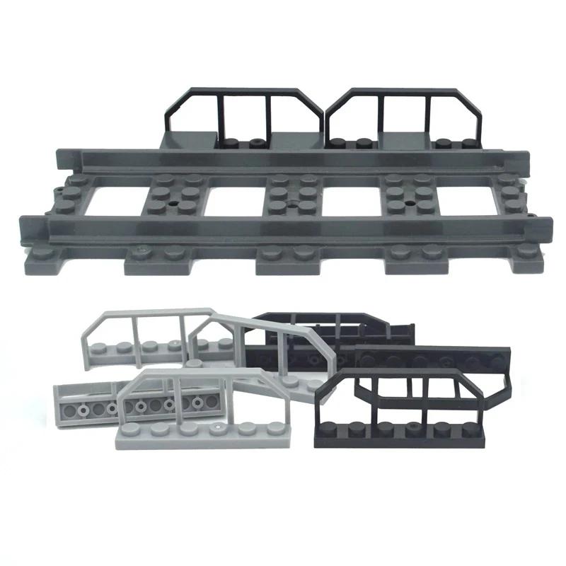 DO IT YOURSELF Assembles Particles 6140 2486 6187 Technical MOC Parts Rails Stair Fence Guardrail Panel Barrier Ladder City Construction Bricks