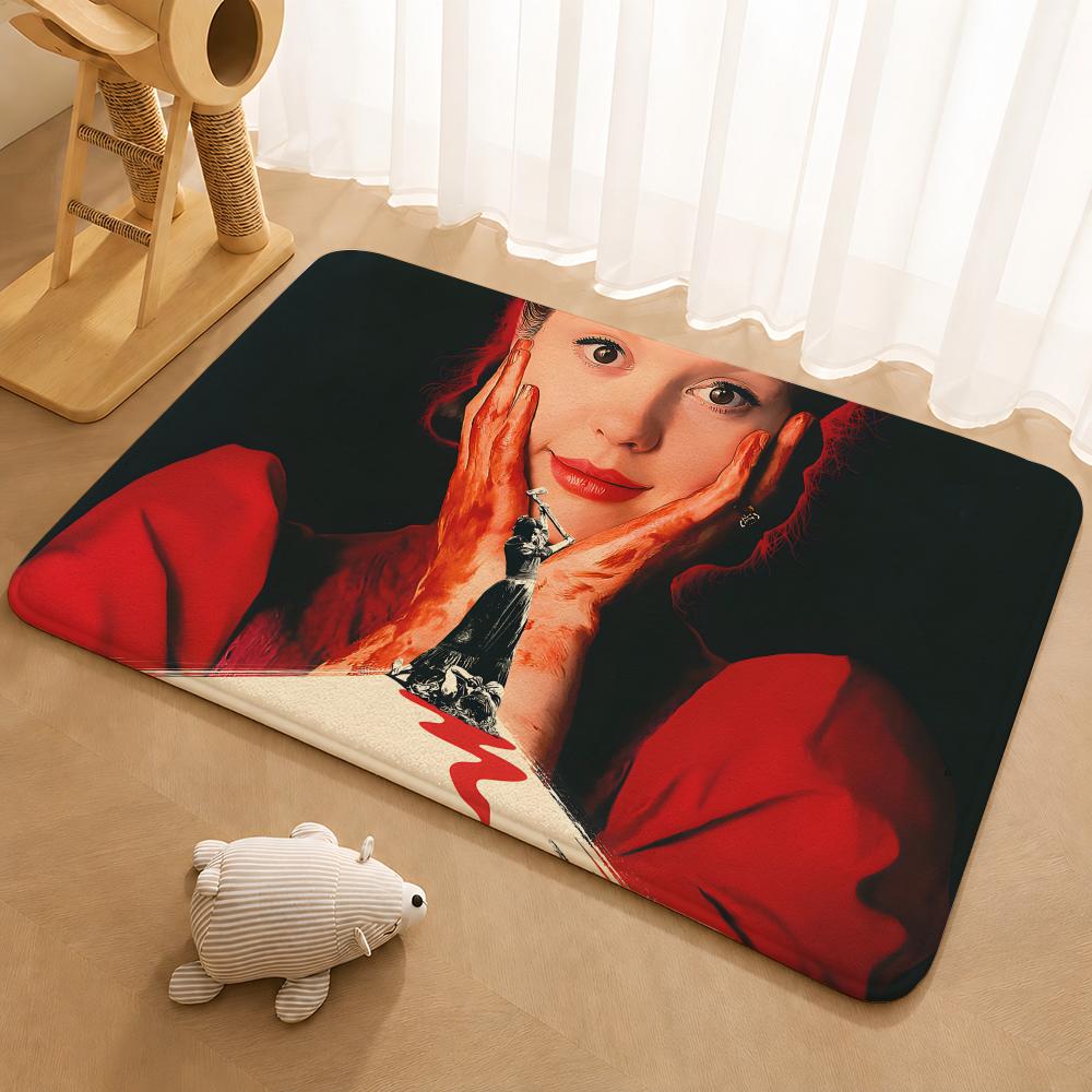 Pearl 2022 Horror Film Floor Mat Floor Mat Soft Flannel Non-Slip Door  Rug for Living Room