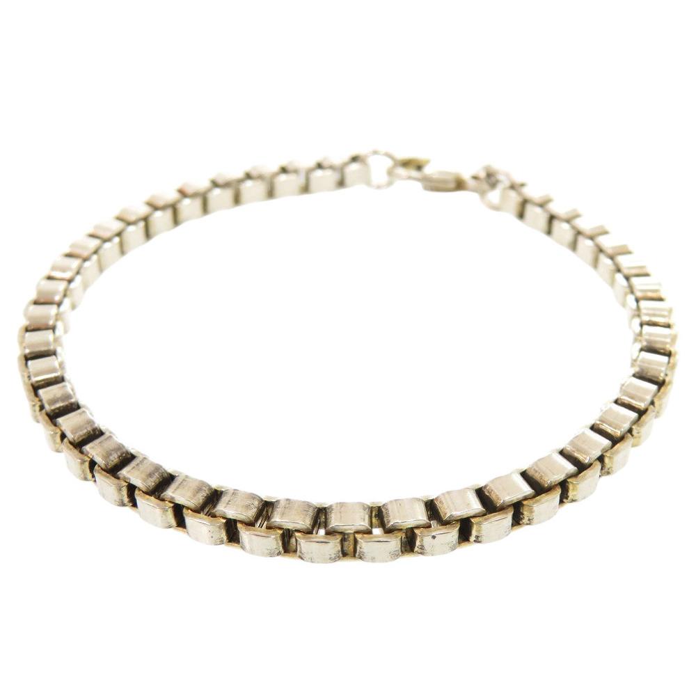 Used AUTHENTIC TIFFANY&Co. venetian link bracelet Silver925