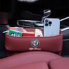 Car Seat Gap Organizer Auto Seat Crevice Side Pocket Storage Box For Giulietta 159 Mito Giulia Stelvio 147 Accessorie