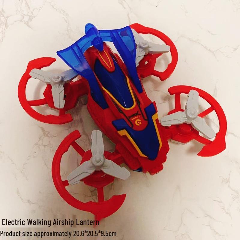 

Children s Rotating Spacecraft Lantern Toy with Lights and Music Without Batteries