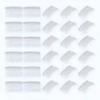50Pcs Transparent Hair Side Combs Plastic 14-Teeth Hair Clips Lightweight Wedding Bridal Headpieces Wedding Veil Combs