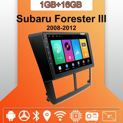 Car Radio Android Auto Carplay For Subaru Forester III 2008-2012 Multimedia Player Head Unit Stereo GPS Navigation BT WIFI 1+16GB