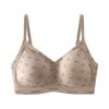 Traceless Gather 1111 New Popular Small Breasts and Thin Leopard Print Bras, Large Breasts and Small Anti-sagging Bras