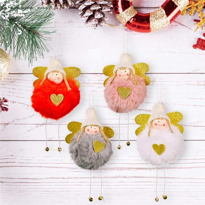 Little Christmas tree angel decoration with wings Little Christmas tree angel decoration with wings