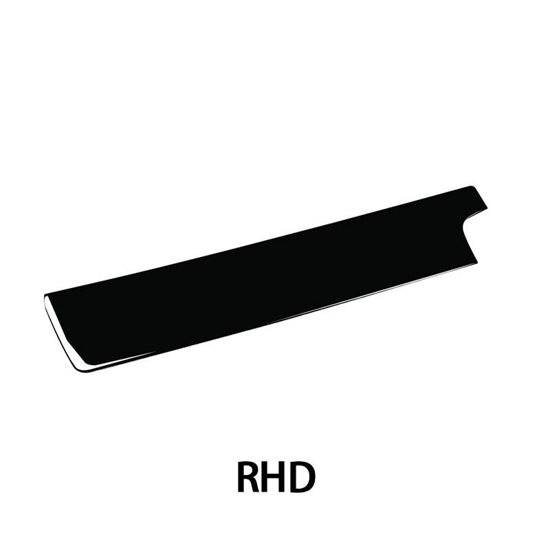 

Piano Black Car Accessories Interior Car Soft PVC Plastic Copilot Dashboard Panel Cover Trim For Toyota RAV4 2006-2012 RHD