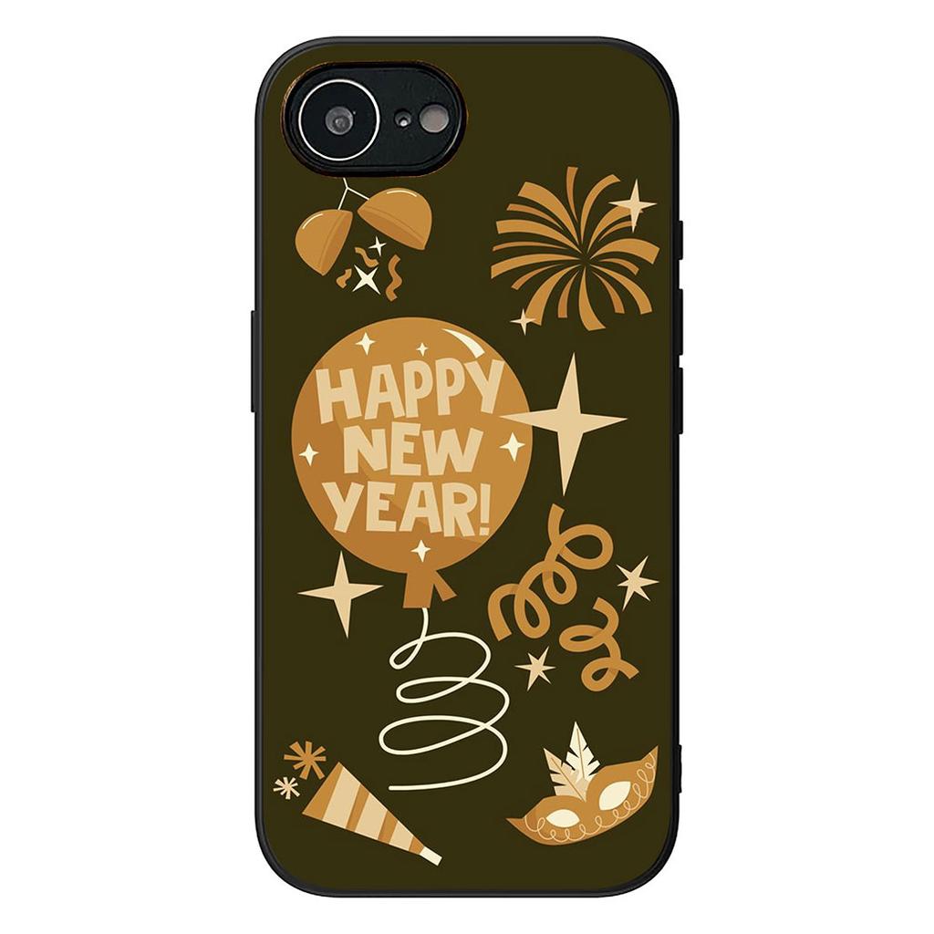 Happy New Year Christmas Tree Deer Cover for Samsung Galaxy A06 A05 A14 A50 A51 A52 A12 A13 A23 A70 A07 A25 A26 A72 A56 Case