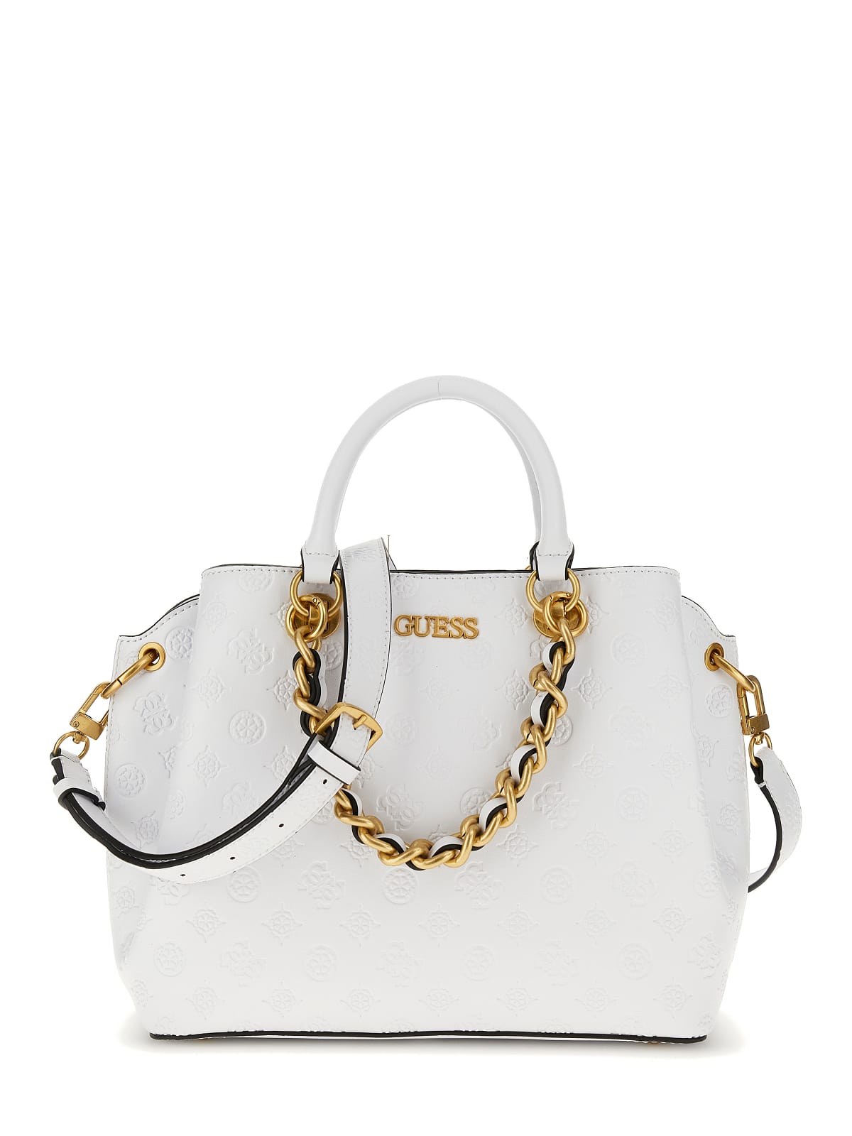 

Сумка через плечо Guess Geva White Logo PD895906