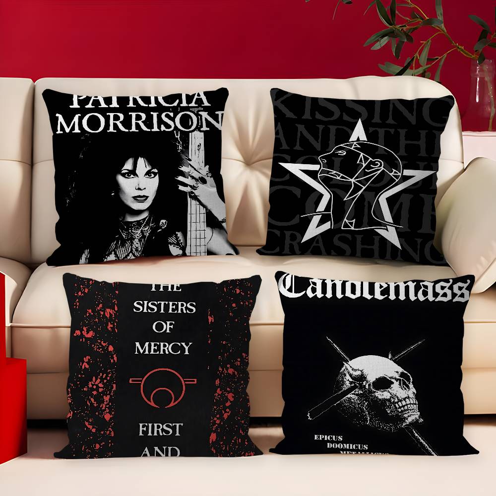 The Sisters Of Mercy Pillow Cover Design Cushion Cover Decor Holiday Decorati