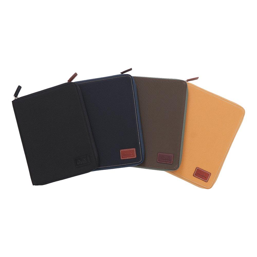 Rhodia Notepad Round Zip Case Cf13roca No. 13, Grid, Camel,
