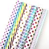 Rainbow Dots & Hearts Birthday Gift Wrapping Paper Set