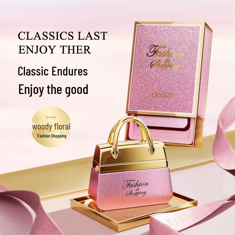 Women's Niche Handbag Perfume: Long-Lasting Woody Floral Scent with Light, Lingering Fragrance