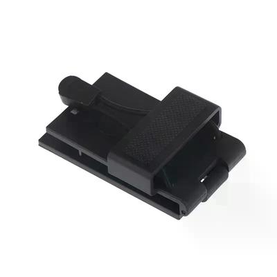 Radio Belt Clip Holder Radio Carry Holster Plastic Compact Secure Black Anti Slip For Law Enforcement Duty Belt