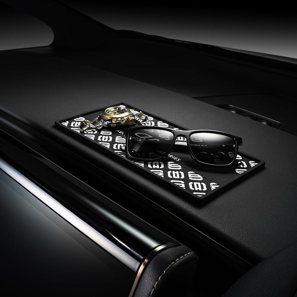 Garson Silicone Mat Wide Model Monogram Black x White DAD Mat Box Tissue Compatible D.A.D Non-Slip HA699-01-01 Non-Slip