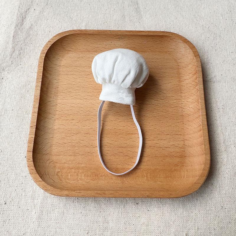 

Для 10-сантиметровой плюшевой куклы, шапка шеф-повара, милые мини-шляпы для кукол, аксессуары для украшения кукол своими руками, украшение для кукольного домика, игрушки для ролевых игр