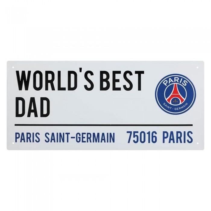 Paris Saint Germain FC Best Dad Street Sign
