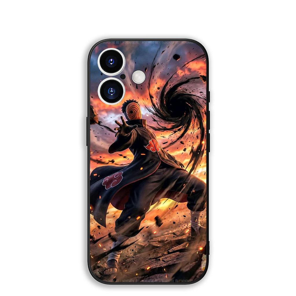 Cover for Apple iPhone 16 15 14 11 Pro Max 6 7 8 Plus + SE2 SE3 SE 2022 2020 8+ Phone Case Obito Narutos Itachi Uchiha Tobi