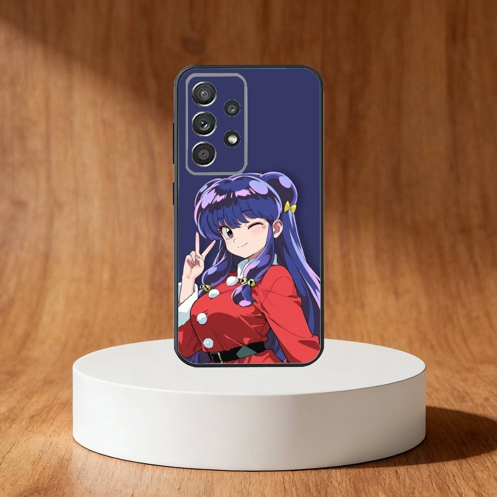 Comics R-Ranma 1-2 Phone Case For Samsung S25,S24,S21,S22,S23,S30,Ultra,S20,Plus,Fe,Note,10,9,5G Black Cover