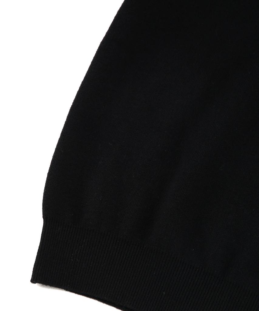 IL CORSO Minimal Round Knit Black Iesw5F501Bk