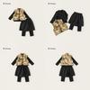 Boy Child Suit Set With Polyester Fabric For Spring And Autumn Playwear