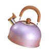 Water Kettle Stainless Steel Whistle Water Kettle Large Capacity Flat Bottomed for Gas Induction Cooker Boil Water 2L