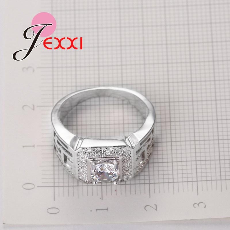 Hot Promotion 925 Sterling Silver Rings Women Party Wholesale Price Zircon Rhinestone New Arrival Engagement Gift