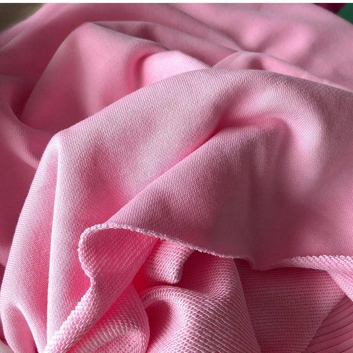 Wide 180cm French Terry Loop Cotton Knitted Fabric Abrasion-Resistant Sweatshirt Sweater Suit Sports Casual Wear Comfortable