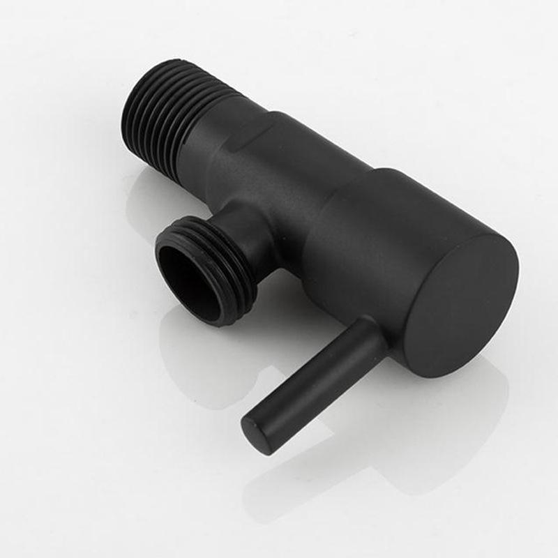 304 Stainless Steel Matte Black Bidet Spray Gun Toilet Set - Silent Companion