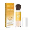 Poudre Modelante Solaire, Pinceau SPF 50 Poudre Solaire pour le Visage & le Cuir Chevelu, Longue Durée Légère Respirante, Contrôle du Sébum Finition Mate Naturelle