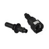 Fuel Line Hose Connector Pipe Connector 9.89-ID8 Straight Pipe Connector Set Parts Quick Release 9.89mm ID8 Quick Connect