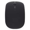 Wireless Optical Mouse 2.4GHz DPI Regulation Silent Switch Colorful Lights Office Light MouseBlack