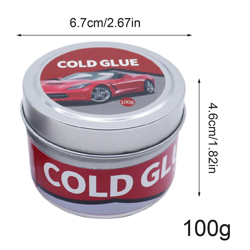 75/100g Car Dent Repair Cold Glue Portable Cold Adhesive Glue Auto Dent Repair Puller Quick Fixes Auto Dent Cold Glue Adhesive