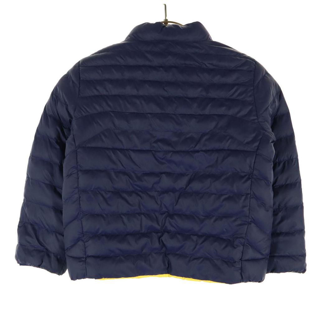 Polo Reversible Batting Jacket 110 Yellow RALPH LAUREN Navy Kid's Used