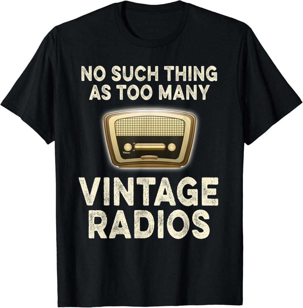 Antique Radio Shirt Vintage Radio Collector Gift Unisex T-Shirt