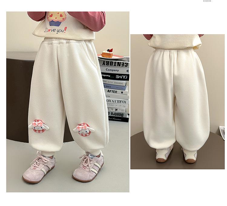 2025 New Girls' Casual Long Pants - Spring/Fall Toddler Sports Sweatpants