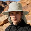 Sunscreen hat men's new sunshade fishing hat sun hat men's large brim UV protection bucket hat