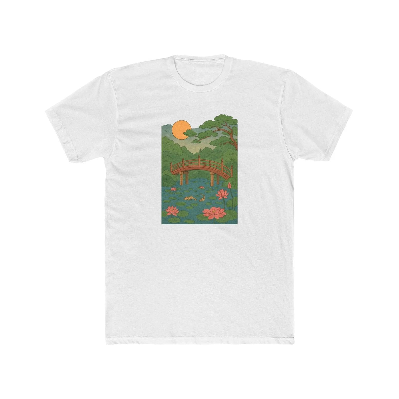Monet Water Lilies Ukiyo-e Fusion T-Shirt S