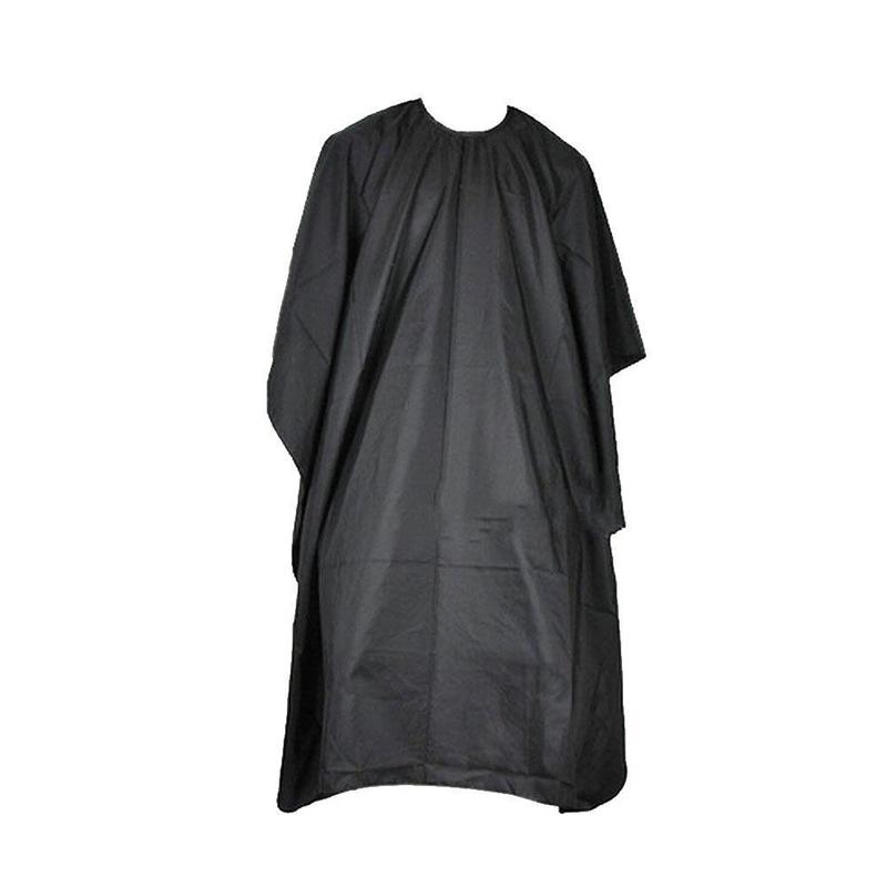 Black Professional Hairdressing Cape Salon Barber Apron Waterproof Cutting Gown Protect Clothing Wrap Cloth Durable Skin-friendl