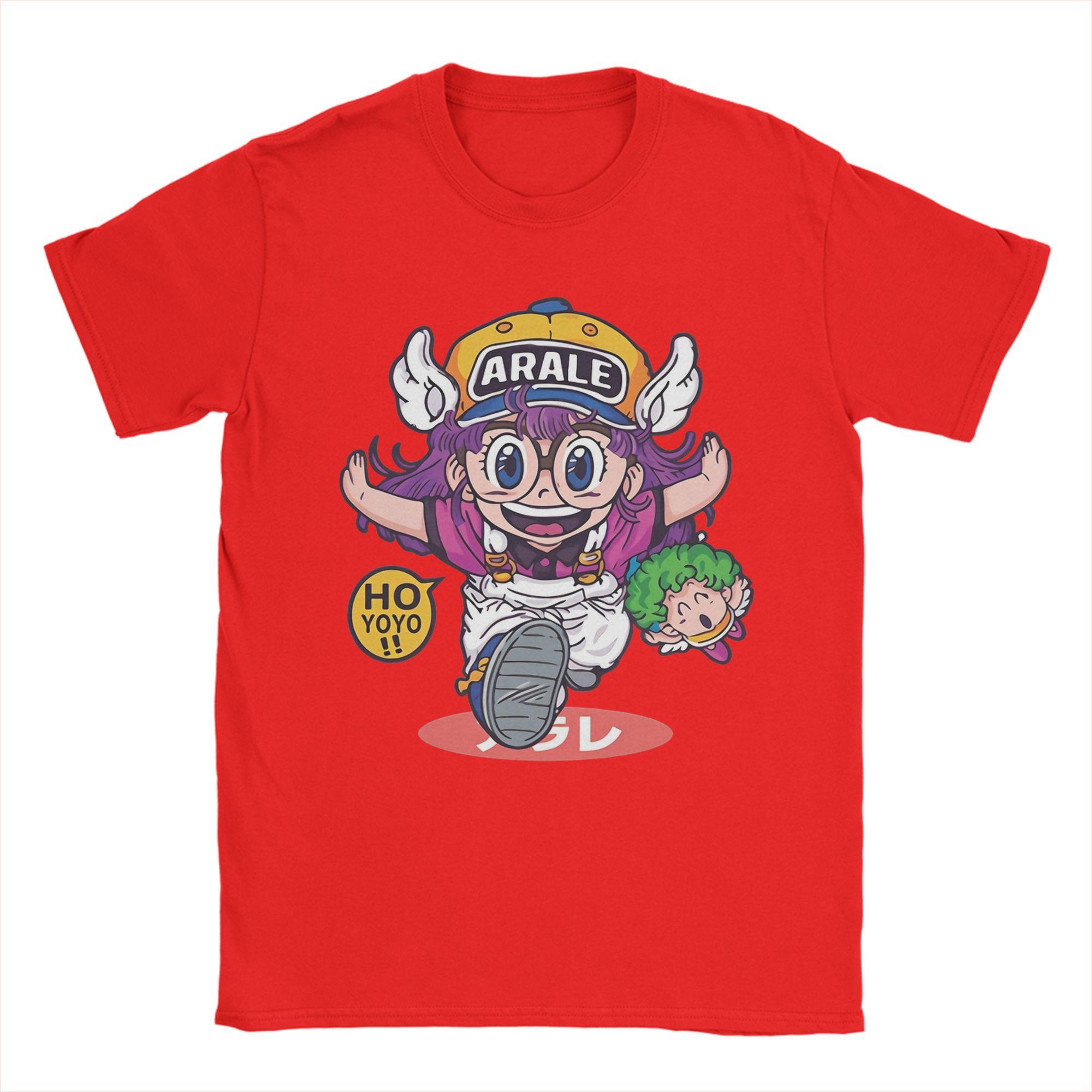 

Novelty Arale Norimaki Dr Slump TShirt for Unisex O Neck Cotton T Shirt Short Sleeve Tees New Arrival Clothes S