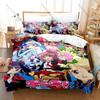 Anime Shugo Chara! Bedding Set, Duvet Cover & 2 Pillowcases, Lovely Character Pattern Breathable Fabric All Season Use